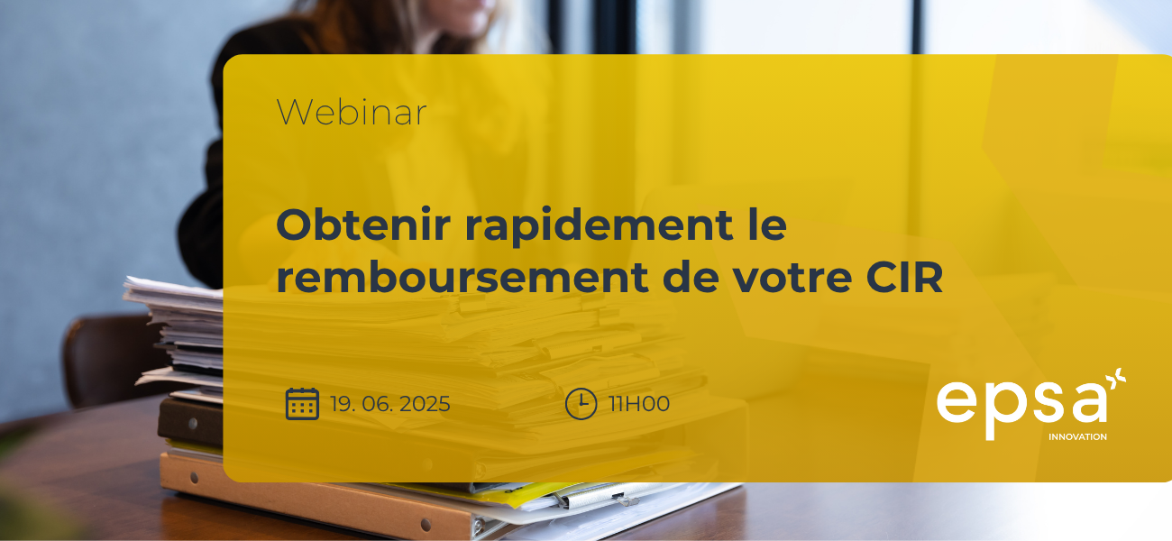 visuel promotionnel webinar obtenir rapidement le remboursement de son CIR