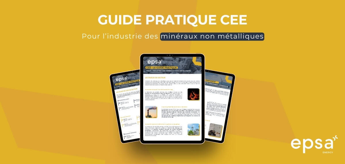 Mockup - CEE - Minéraux non métalliques - Epsa Energy - Site web -