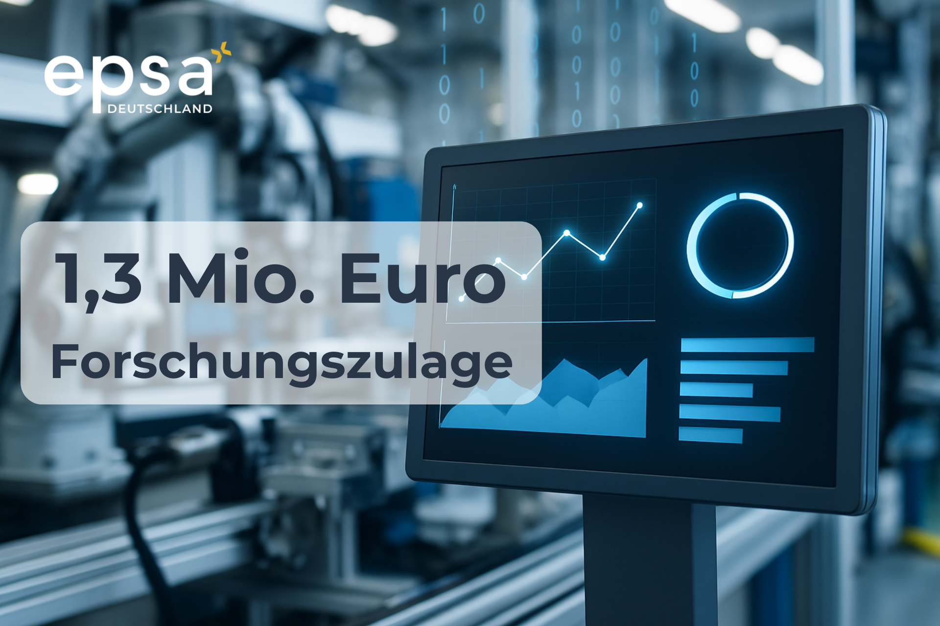 Forschungszulage: Über 1,3 Mio. € Förderung für datenbasierte Prozessoptimierung in der Industrie
