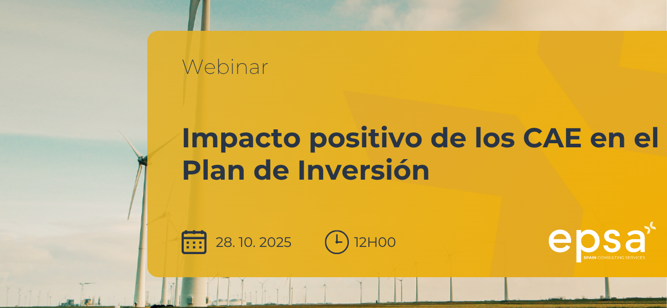 webinar CAE plan de inversion